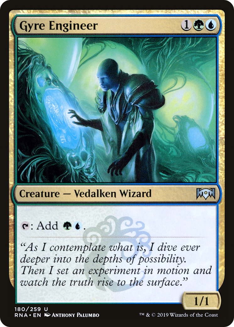 Gyre Engineer (RNA-180) - Ravnica Allegiance - Premium MTG Single from Wizards of the Coast - Just $0.08! Shop now at Game Crave Tournament Store