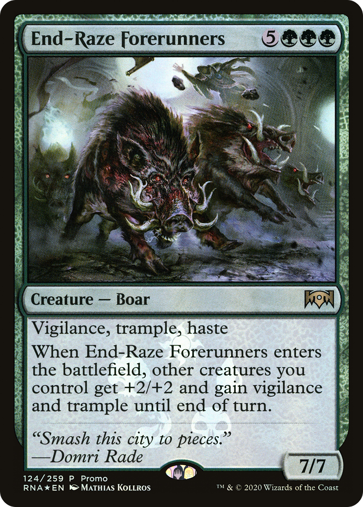 End-Raze Forerunners (PRES-124) - Resale Promos Foil - Premium MTG Single from Wizards of the Coast - Just $0.29! Shop now at Game Crave Tournament Store