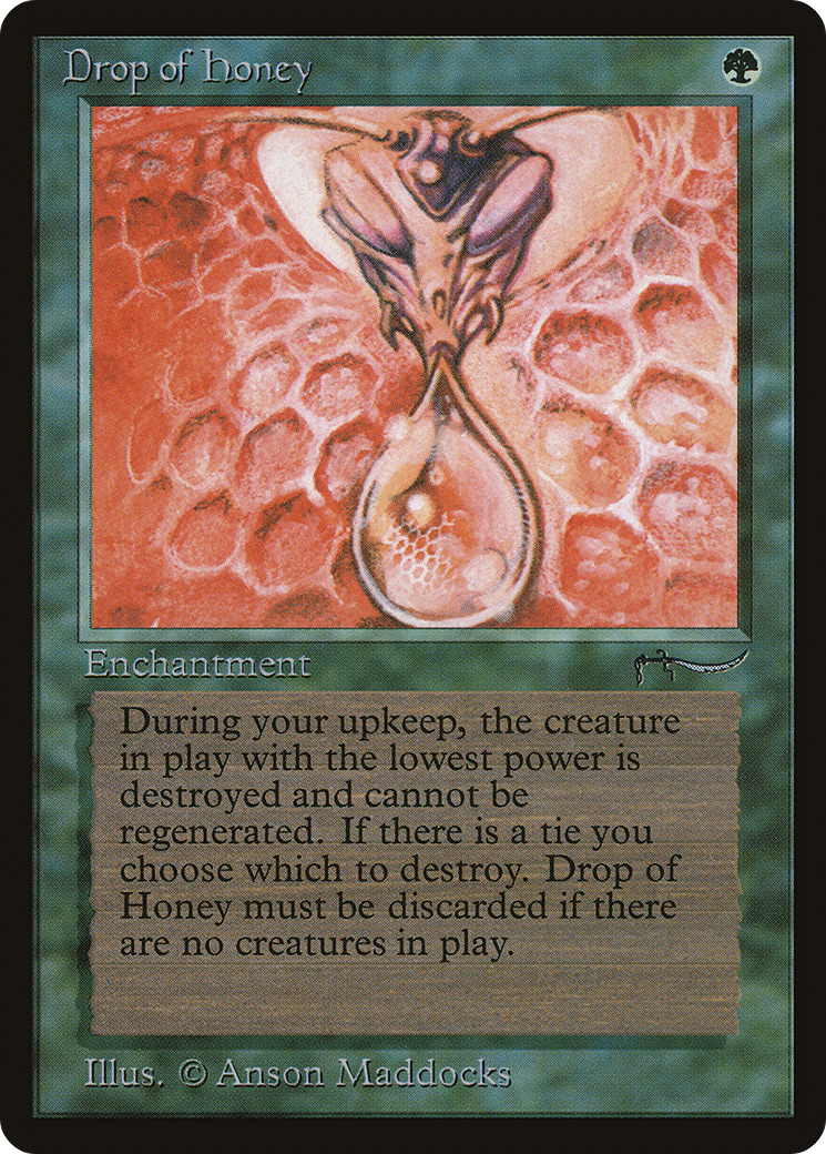 Drop of Honey (ARN-047) - Arabian Nights - Premium MTG Single from Wizards of the Coast - Just $358! Shop now at Game Crave Tournament Store
