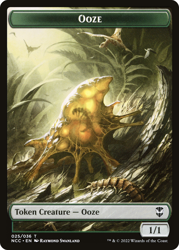 Ooze (TNCC-025) - New Capenna Commander Tokens Foil - Premium MTG Single from Wizards of the Coast - Just $0! Shop now at Game Crave Tournament Store