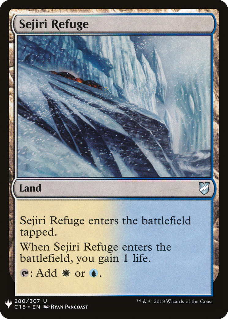 Sejiri Refuge (MB1-1687) - Mystery Booster - Premium MTG Single from Wizards of the Coast - Just $0.25! Shop now at Game Crave Tournament Store