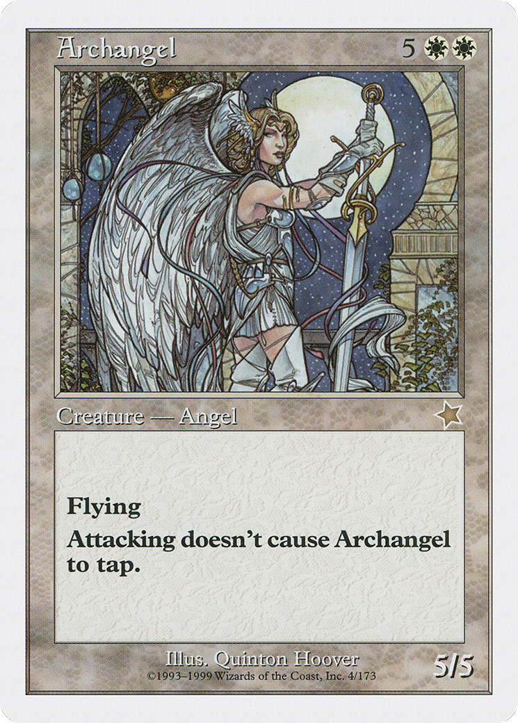 Archangel (S99-004) - Starter 1999 - Premium MTG Single from Wizards of the Coast - Just $0.09! Shop now at Game Crave Tournament Store