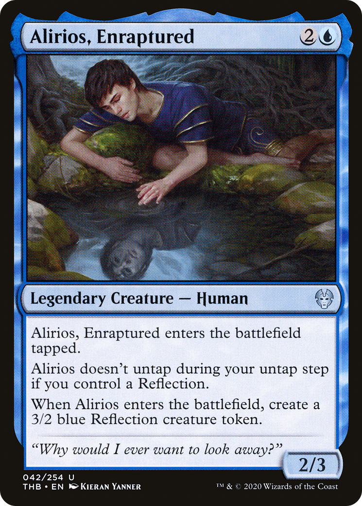 Alirios, Enraptured (THB-042) - Theros Beyond Death - Premium MTG Single from Wizards of the Coast - Just $0.08! Shop now at Game Crave Tournament Store