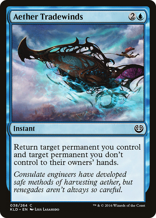 Aether Tradewinds (KLD-038) - Kaladesh - Premium MTG Single from Wizards of the Coast - Just $0.08! Shop now at Game Crave Tournament Store
