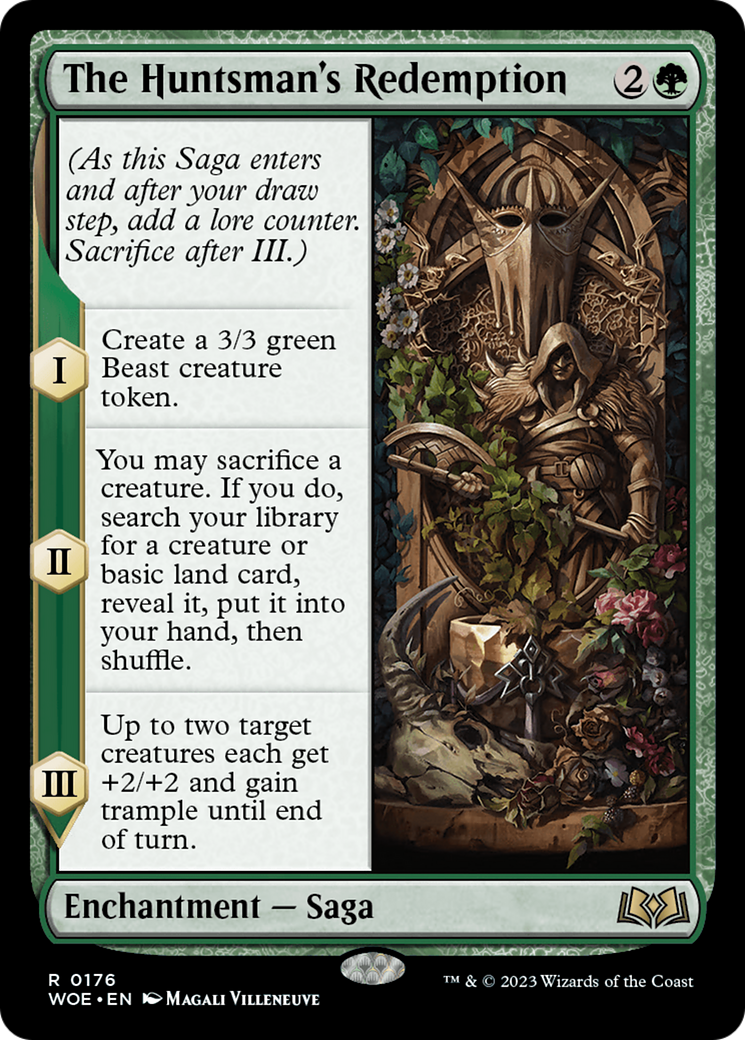 The Huntsman's Redemption (WOE-176) - Wilds of Eldraine - Premium MTG Single from Wizards of the Coast - Just $0.25! Shop now at Game Crave Tournament Store