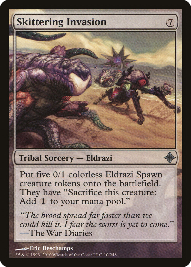 Skittering Invasion (ROE-010) - Rise of the Eldrazi - Premium MTG Single from Wizards of the Coast - Just $0.12! Shop now at Game Crave Tournament Store