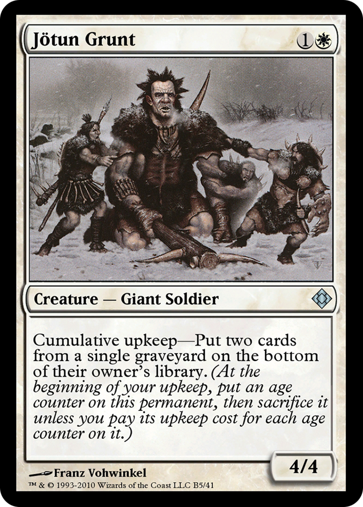 Jötun Grunt (TD0-0B5) - Magic Online Theme Decks - Premium MTG Single from Wizards of the Coast - Just $0! Shop now at Game Crave Tournament Store