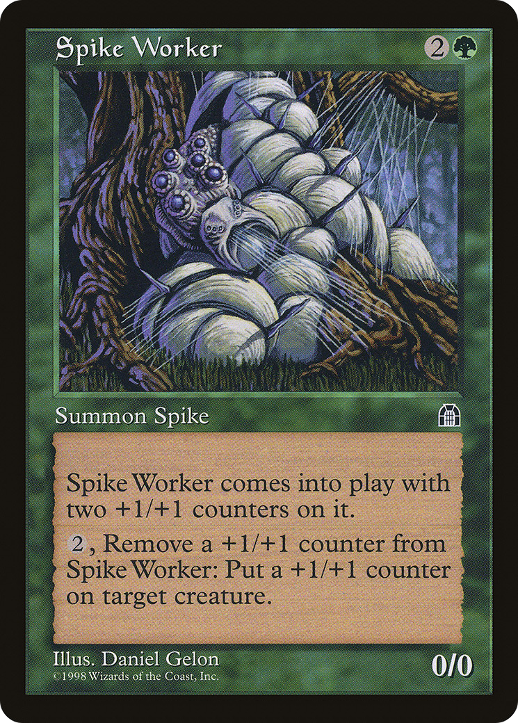 Spike Worker (STH-120) - Stronghold - Premium MTG Single from Wizards of the Coast - Just $0.08! Shop now at Game Crave Tournament Store