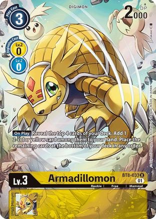 Armadillomon (Alternate Art) (BT8-033) - New Awakening Foil - Premium Digimon Single from Bandai - Just $1.64! Shop now at Game Crave Tournament Store