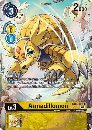 Armadillomon (Alternate Art) (BT8-033) - New Awakening Foil - Premium Digimon Single from Bandai - Just $0.77! Shop now at Game Crave Tournament Store
