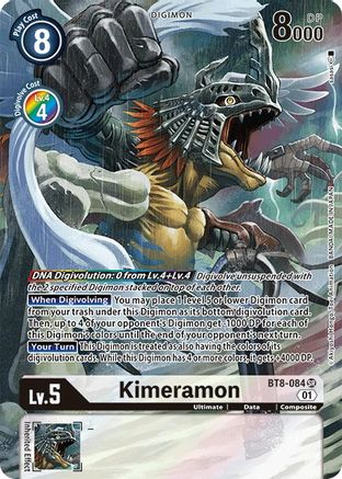 Kimeramon (Alternate Art) (BT8-084) - New Awakening Foil - Premium Digimon Single from Bandai - Just $4.55! Shop now at Game Crave Tournament Store