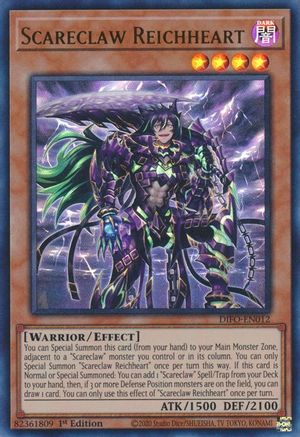 Scareclaw Reichheart (DIFO-EN012) - Dimension Force 1st Edition - Premium Yugioh Single from Konami - Just $0.30! Shop now at Game Crave Tournament Store