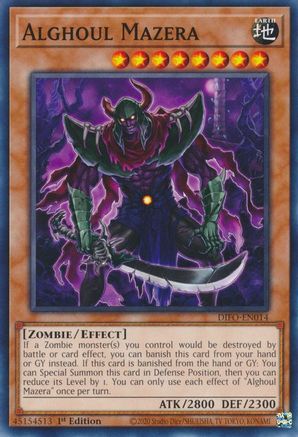 Alghoul Mazera (DIFO-EN014) - Dimension Force 1st Edition - Premium Yugioh Single from Konami - Just $0.25! Shop now at Game Crave Tournament Store