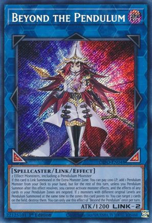 Beyond the Pendulum (DIFO-EN048) - Dimension Force 1st Edition - Premium Yugioh Single from Konami - Just $0.90! Shop now at Game Crave Tournament Store