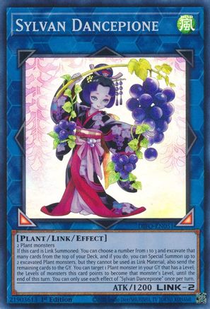 Sylvan Dancepione (DIFO-EN051) - Dimension Force 1st Edition - Premium Yugioh Single from Konami - Just $0.08! Shop now at Game Crave Tournament Store