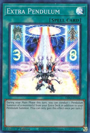 Extra Pendulum (DIFO-EN052) - Dimension Force 1st Edition - Premium Yugioh Single from Konami - Just $0.08! Shop now at Game Crave Tournament Store
