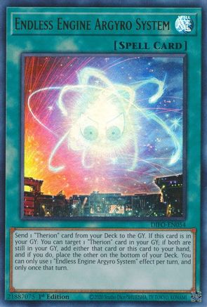 Endless Engine Argyro System (DIFO-EN054) - Dimension Force 1st Edition - Premium Yugioh Single from Konami - Just $0.08! Shop now at Game Crave Tournament Store