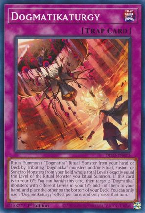 Dogmatikaturgy (DIFO-EN073) - Dimension Force 1st Edition - Premium Yugioh Single from Konami - Just $0.25! Shop now at Game Crave Tournament Store