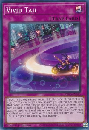 Vivid Tail (DIFO-EN080) - Dimension Force 1st Edition - Premium Yugioh Single from Konami - Just $0.25! Shop now at Game Crave Tournament Store