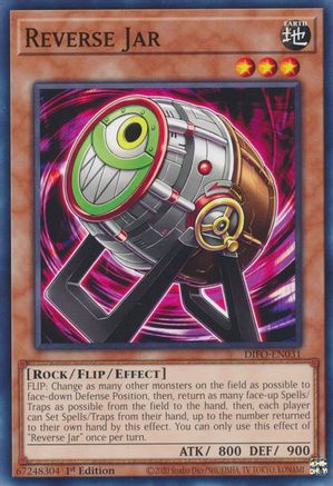 Reverse Jar (DIFO-EN031) - Dimension Force 1st Edition - Premium Yugioh Single from Konami - Just $0.25! Shop now at Game Crave Tournament Store