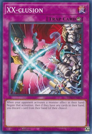 XX-clusion (DIFO-EN079) - Dimension Force 1st Edition - Premium Yugioh Single from Konami - Just $0.25! Shop now at Game Crave Tournament Store