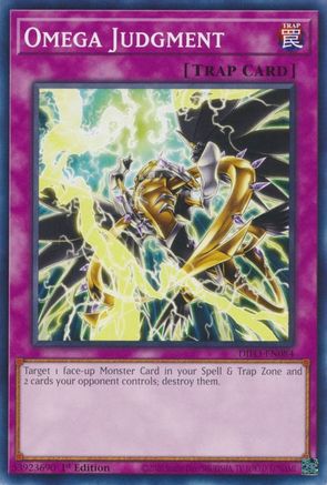 Omega Judgment (DIFO-EN084) - Dimension Force 1st Edition - Premium Yugioh Single from Konami - Just $0.25! Shop now at Game Crave Tournament Store