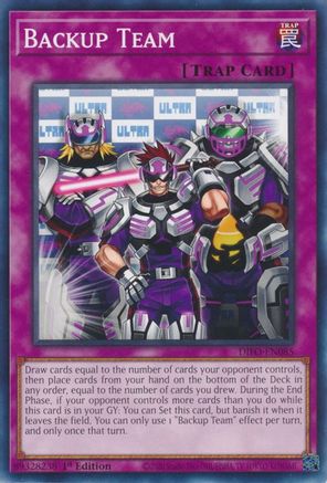 Backup Team (DIFO-EN085) - Dimension Force 1st Edition - Premium Yugioh Single from Konami - Just $0.25! Shop now at Game Crave Tournament Store