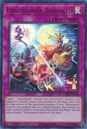 Libromancer Displaced (DIFO-EN090) - Dimension Force 1st Edition - Premium Yugioh Single from Konami - Just $0.26! Shop now at Game Crave Tournament Store