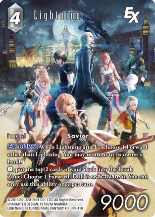 Lightning EX (Full Art) (DECK EXCLUSIVE CARDS) Foil - Premium Final Fantasy Single from Deck Exclusive Cards - Just $3.12! Shop now at Game Crave Tournament Store