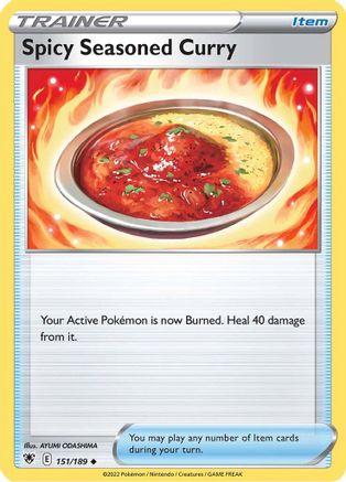 Spicy Seasoned Curry 151/189 - Astral Radiance Reverse Holofoil - Premium Pokemon Single from Nintendo - Just $0.25! Shop now at Game Crave Tournament Store