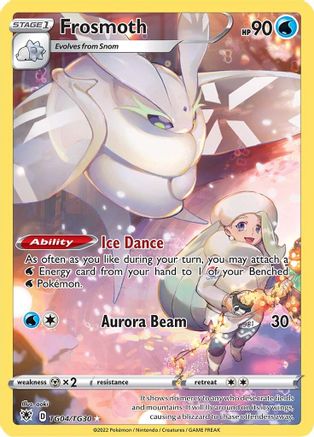 Frosmoth TG04/30 - Astral Radiance Trainer Gallery Holofoil - Premium Pokemon Single from Nintendo - Just $0.72! Shop now at Game Crave Tournament Store