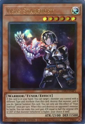 Visas Starfrost (DIFO-ENSP1) (DIFO-ENSP1) - Dimension Force Limited - Premium Yugioh Single from Konami - Just $1.53! Shop now at Game Crave Tournament Store