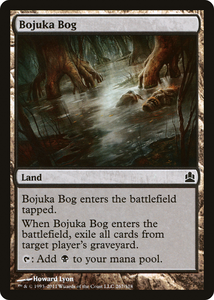 Bojuka Bog (CMD-267) - Commander 2011 - Premium MTG Single from Wizards of the Coast - Just $0.26! Shop now at Game Crave Tournament Store