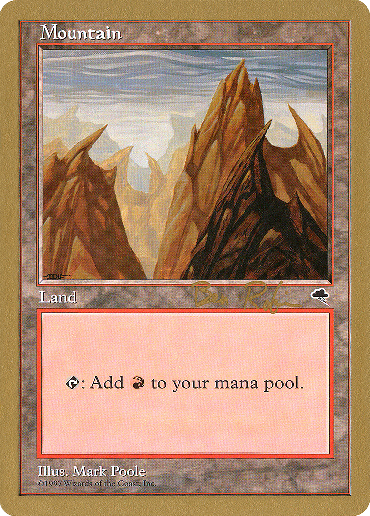 Mountain (WC98-BR343) - World Championship Decks 1998 - Premium MTG Single from Wizards of the Coast - Just $0.14! Shop now at Game Crave Tournament Store