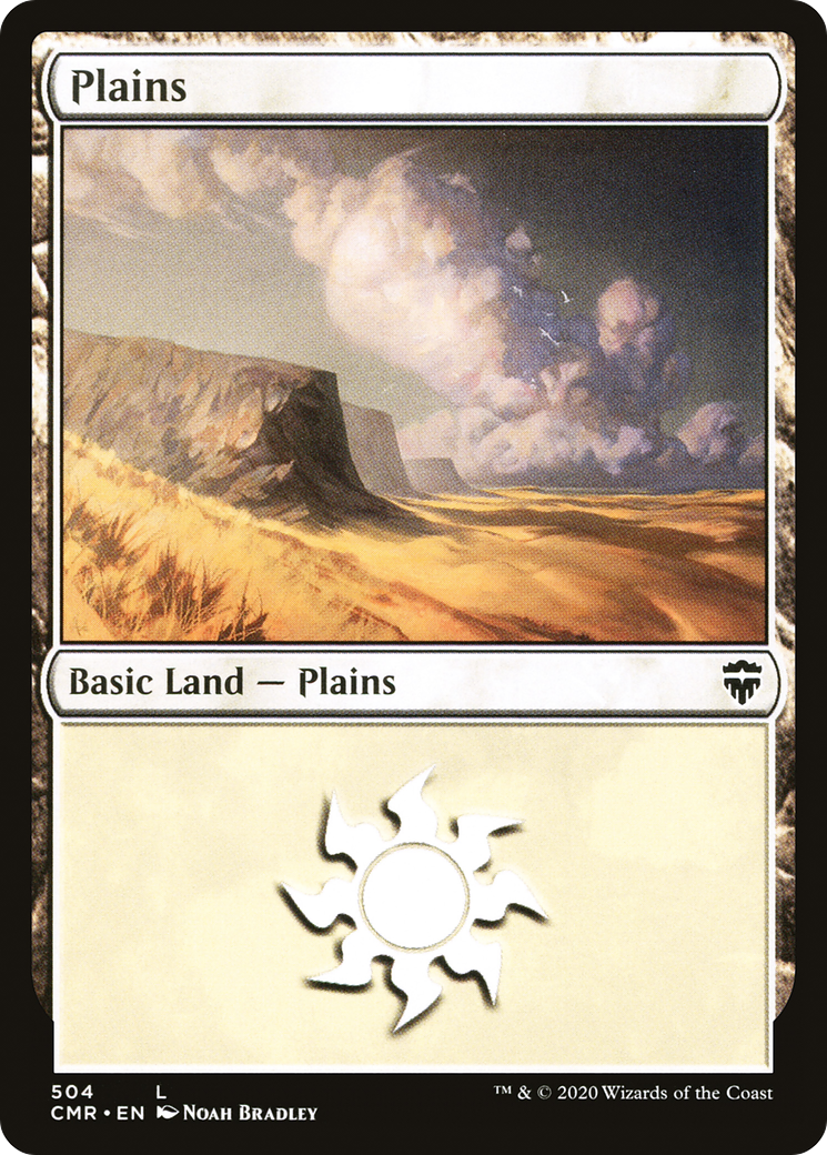 Plains (CMR-504) - Commander Legends - Premium MTG Single from Wizards of the Coast - Just $0.08! Shop now at Game Crave Tournament Store