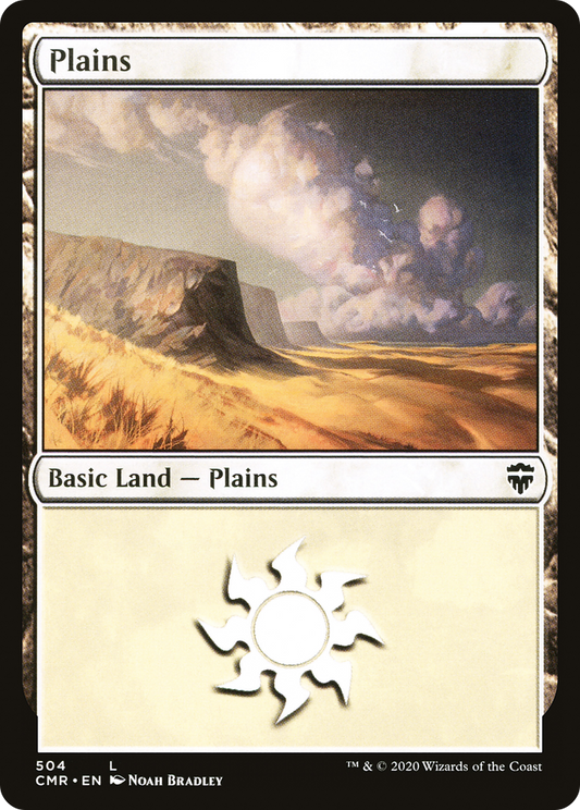 Plains (CMR-504) - Commander Legends - Premium MTG Single from Wizards of the Coast - Just $0.08! Shop now at Game Crave Tournament Store
