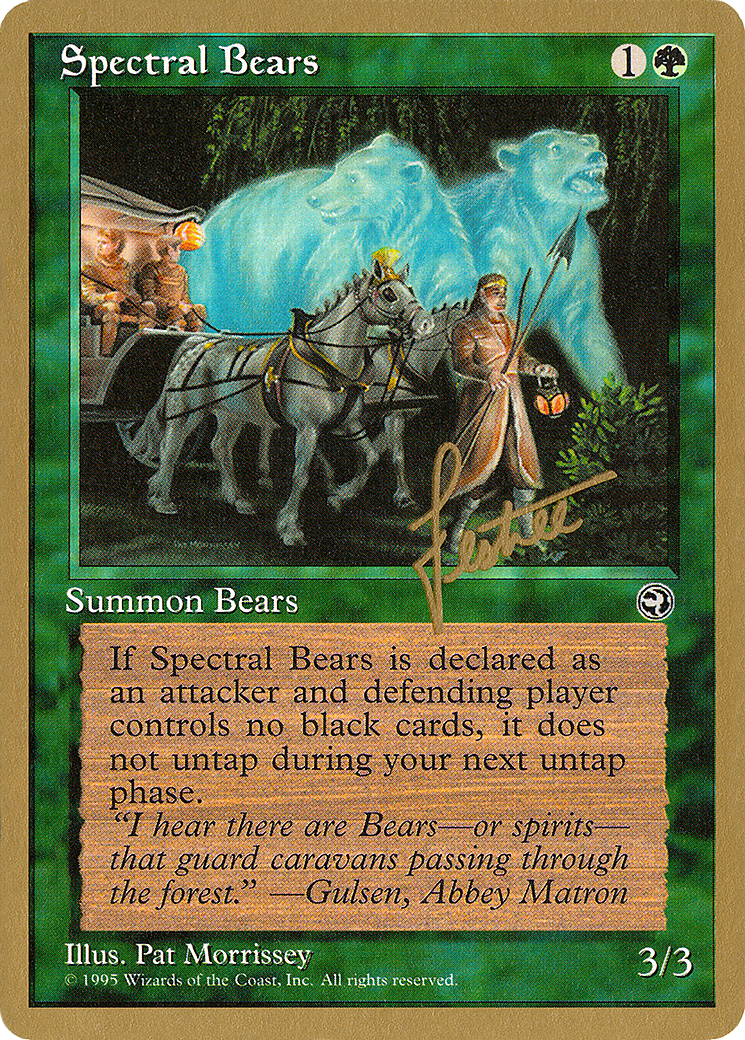 Spectral Bears (PTC-BL98) - Pro Tour Collector Set - Premium MTG Single from Wizards of the Coast - Just $0.24! Shop now at Game Crave Tournament Store