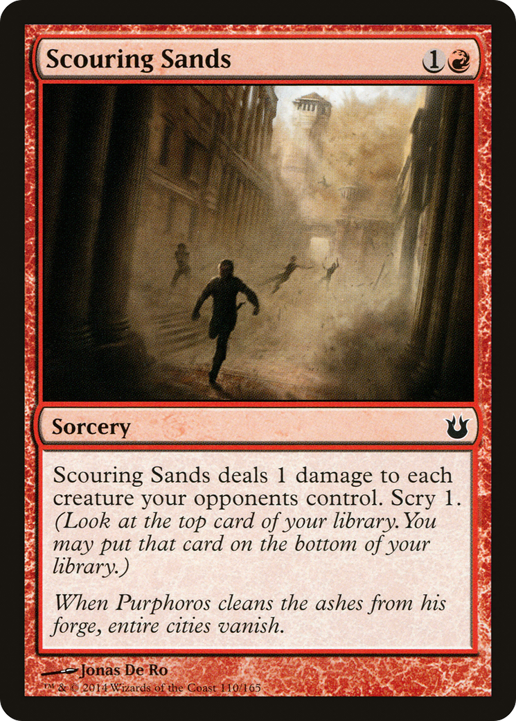 Scouring Sands (BNG-110) - Born of the Gods - Premium MTG Single from Wizards of the Coast - Just $0.08! Shop now at Game Crave Tournament Store