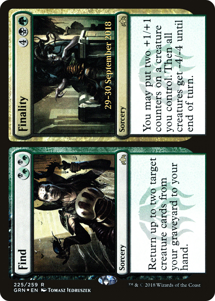 Find // Finality (PGRN-225S) - Guilds of Ravnica Promos Foil - Premium MTG Single from Wizards of the Coast - Just $0.17! Shop now at Game Crave Tournament Store