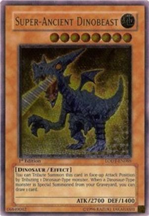 Super-Ancient Dinobeast (UTR) (LODT-EN088) - Light of Destruction 1st Edition - Premium Yugioh Single from Konami - Just $9.54! Shop now at Game Crave Tournament Store