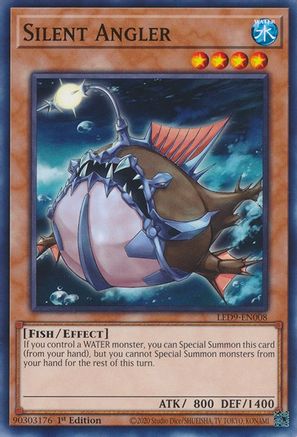 Silent Angler (LED9-EN008) - Legendary Duelists: Duels From the Deep 1st Edition - Premium Yugioh Single from Konami - Just $0.08! Shop now at Game Crave Tournament Store