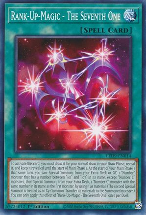 Rank-Up-Magic - The Seventh One (LED9-EN014) - Legendary Duelists: Duels From the Deep 1st Edition - Premium Yugioh Single from Konami - Just $0.25! Shop now at Game Crave Tournament Store