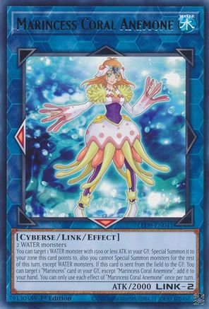 Marincess Coral Anemone (LED9-EN041) - Legendary Duelists: Duels From the Deep 1st Edition - Premium Yugioh Single from Konami - Just $0.08! Shop now at Game Crave Tournament Store
