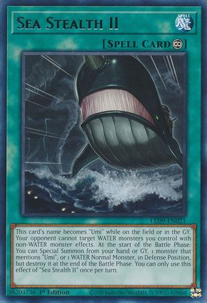 Sea Stealth II (LED9-EN021) - Legendary Duelists: Duels From the Deep 1st Edition - Premium Yugioh Single from Konami - Just $0.25! Shop now at Game Crave Tournament Store