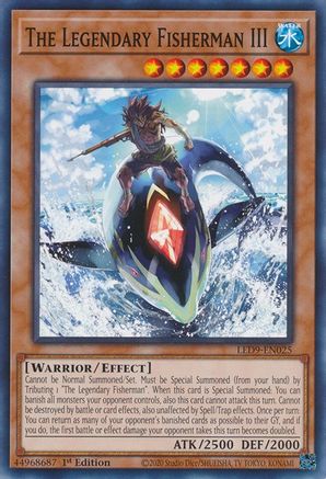 The Legendary Fisherman III (LED9-EN025) - Legendary Duelists: Duels From the Deep 1st Edition - Premium Yugioh Single from Konami - Just $0.08! Shop now at Game Crave Tournament Store
