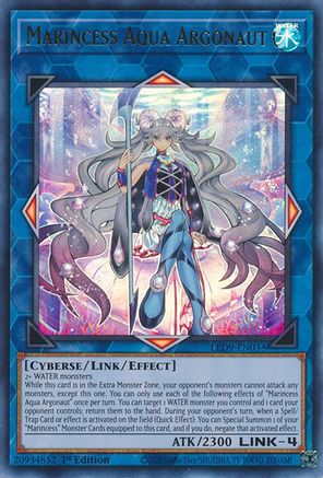 Marincess Aqua Argonaut (LED9-EN034) - Legendary Duelists: Duels From the Deep 1st Edition - Premium Yugioh Single from Konami - Just $0.26! Shop now at Game Crave Tournament Store