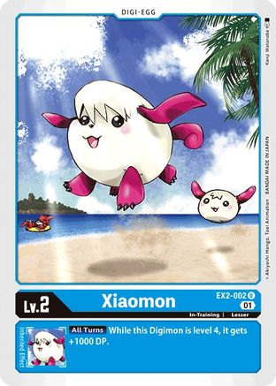 Xiaomon (EX2-002) - Digital Hazard - Premium Digimon Single from Bandai - Just $0.25! Shop now at Game Crave Tournament Store