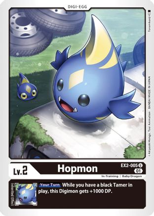 Hopmon (EX2-005) - Digital Hazard - Premium Digimon Single from Bandai - Just $0.25! Shop now at Game Crave Tournament Store