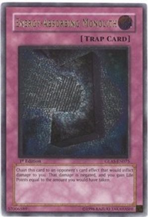 Energy-Absorbing Monolith (UTR) (GLAS-EN075) - Gladiator's Assault 1st Edition - Premium Yugioh Single from Konami - Just $4.91! Shop now at Game Crave Tournament Store