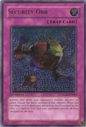 Security Orb (UTR) (GLAS-EN089) - Gladiator's Assault Unlimited - Premium Yugioh Single from Konami - Just $19.19! Shop now at Game Crave Tournament Store